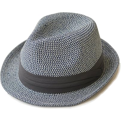 Amazon | ハット メンズ サハリハット 中折れ 帽子 中折れ帽 春夏 撥水